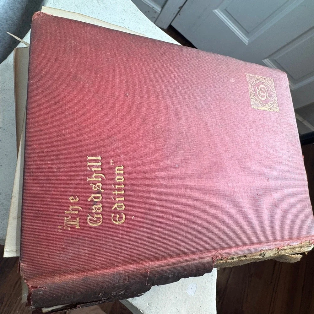 Life of Charles Dickens John‎ Forster 2 Vol Set 1899 Gadshill Chapman Hall